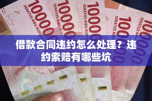 济南借款合同违约怎么处理？违约索赔有哪些坑