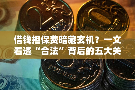 济南借钱担保费暗藏玄机？一文看透“合法”背后的五大关键陷阱