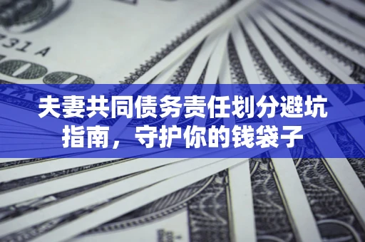 济南夫妻共同债务责任划分避坑指南，守护你的钱袋子