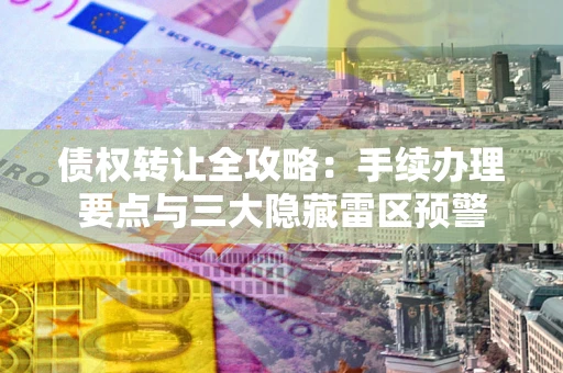 济南债权转让全攻略：手续办理要点与三大隐藏雷区预警