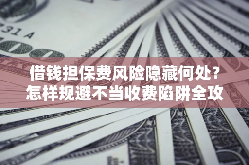 济南借钱担保费风险隐藏何处？怎样规避不当收费陷阱全攻略！